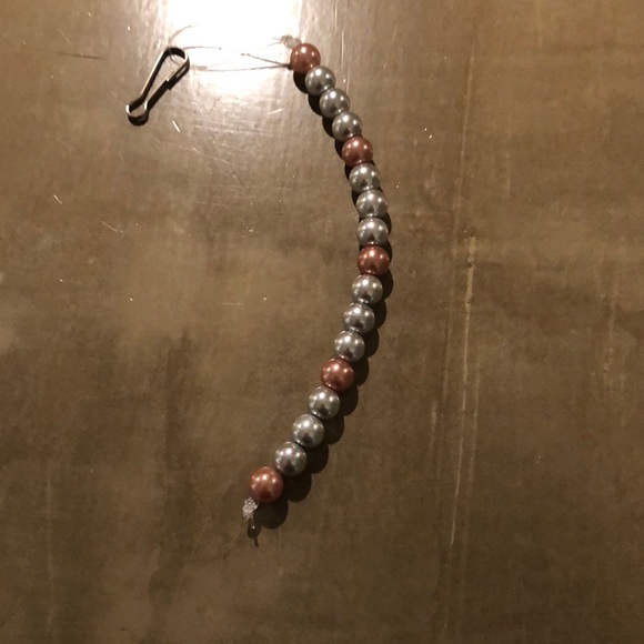 Handmade keychain silver and bronze - Picture 1 of 1